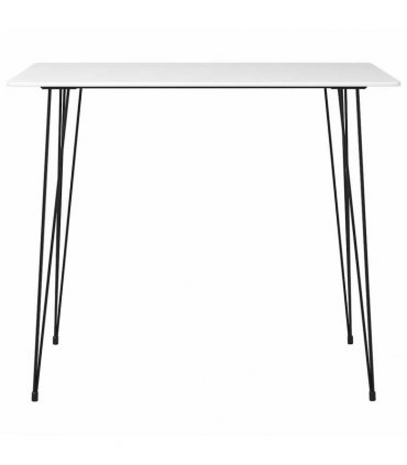vidaXL 5 Piece Bar Set White