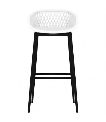 vidaXL 7 Piece Bar Set White