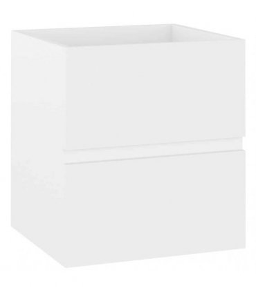 vidaXL Sink Cabinet with Built-in Basin White Engineered Wood