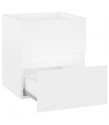 vidaXL Sink Cabinet with Built-in Basin White Engineered Wood