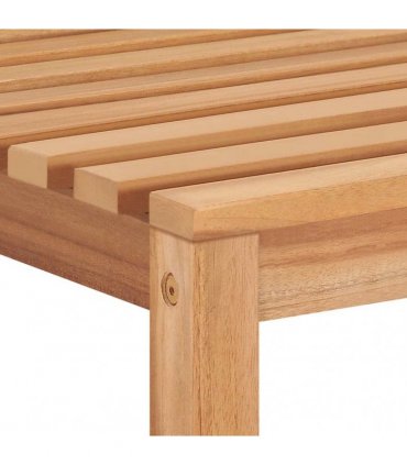 vidaXL Garden Chairs 4 pcs Solid Teak Wood