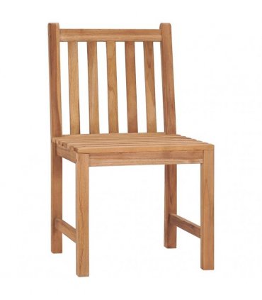 vidaXL Garden Chairs 8 pcs Solid Teak Wood