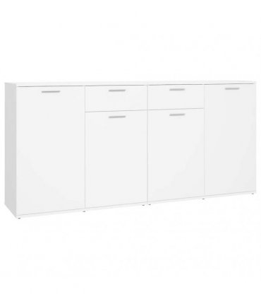 vidaXL Sideboard White 160x36x75 cm Engineered Wood