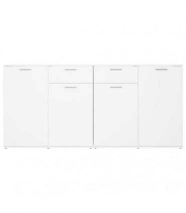 vidaXL Sideboard White 160x36x75 cm Engineered Wood