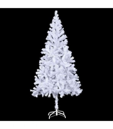 vidaXL Artificial Pre-lit Christmas Tree with Ball Set 210cm 910 Branches