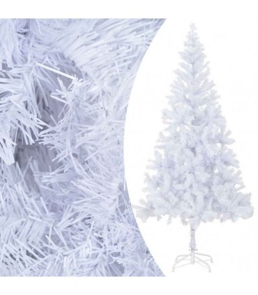 vidaXL Artificial Pre-lit Christmas Tree with Ball Set 210cm 910 Branches