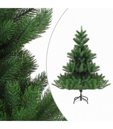 vidaXL Nordmann Fir Artificial Christmas Tree LED&Ball Set Green 150cm