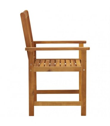 vidaXL Garden Chairs 6 pcs Solid Acacia Wood
