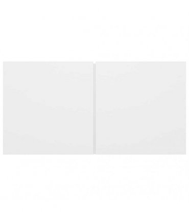 vidaXL 7 Piece TV Cabinet Set White Engineered Wood