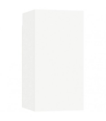 vidaXL 7 Piece TV Cabinet Set White Engineered Wood