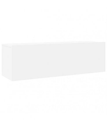 vidaXL 6 Piece TV Cabinet Set White Engineered Wood