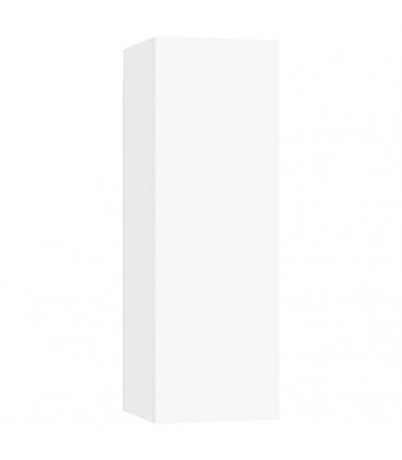 vidaXL 4 Piece TV Cabinet Set White 30,5x30x90 cm Engineered Wood