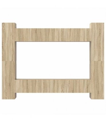 vidaXL 10 Piece TV Cabinet Set Sonoma Oak Engineered Wood