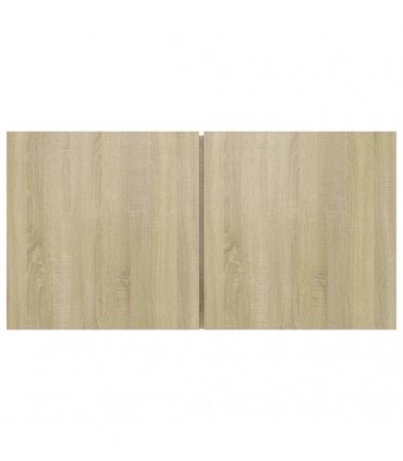 vidaXL 7 Piece TV Cabinet Set Sonoma Oak Engineered Wood