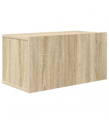 vidaXL 10 Piece TV Cabinet Set Sonoma Oak Engineered Wood