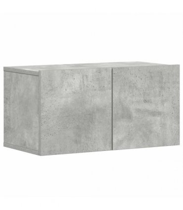 vidaXL 5 Piece TV Cabinet Set Concrete Grey Engineered Wood