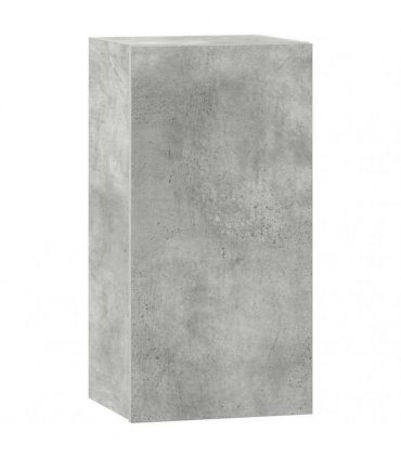 vidaXL 6 Piece TV Cabinet Set Concrete Grey Engineered Wood