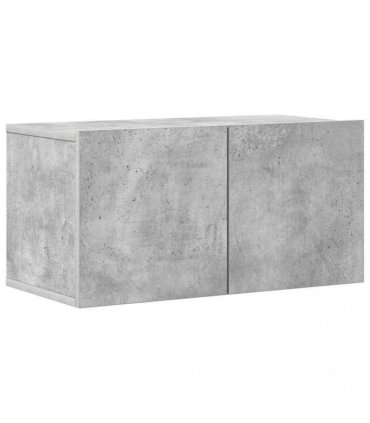 vidaXL 6 Piece TV Cabinet Set Concrete Grey Engineered Wood