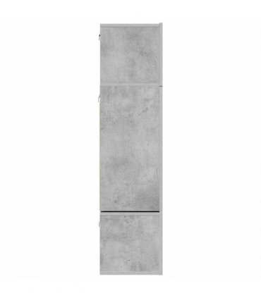 vidaXL 6 Piece TV Cabinet Set Concrete Grey Engineered Wood