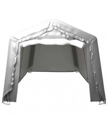 vidaXL Storage Tent 300x750 cm Steel Grey
