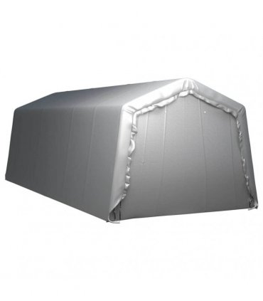 vidaXL Storage Tent 300x750 cm Steel Grey