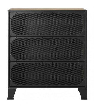 vidaXL Storage Cabinets 2 pcs Rustic Brown 72x36x82 cm Metal and MDF