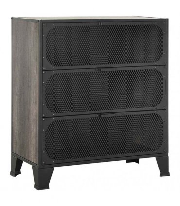 vidaXL Storage Cabinets 2 pcs Grey 72x36x82 cm Metal and MDF