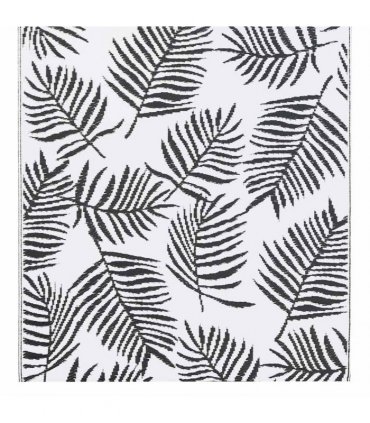 vidaXL Outdoor Carpet ARAKIL White and Black 120x180 cm PP