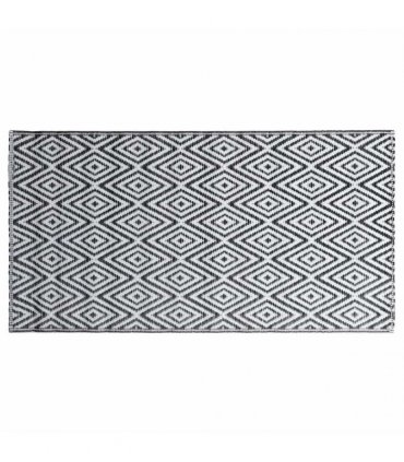 vidaXL Outdoor Carpet ARAKIL White and Black 120x180 cm PP