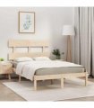 vidaXL Bed Frame without Mattress 120x200 cm Solid Wood