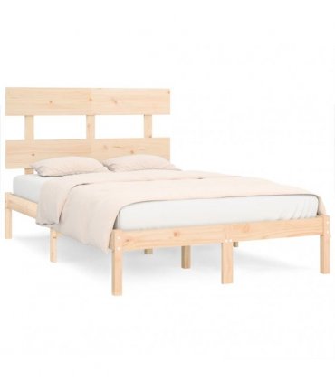 vidaXL Bed Frame without Mattress 120x200 cm Solid Wood