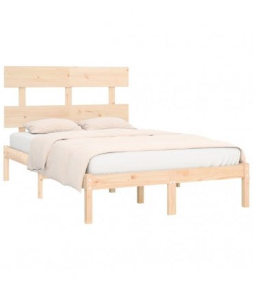 vidaXL Bed Frame without Mattress 120x200 cm Solid Wood