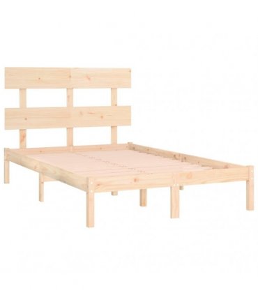 vidaXL Bed Frame without Mattress 120x200 cm Solid Wood