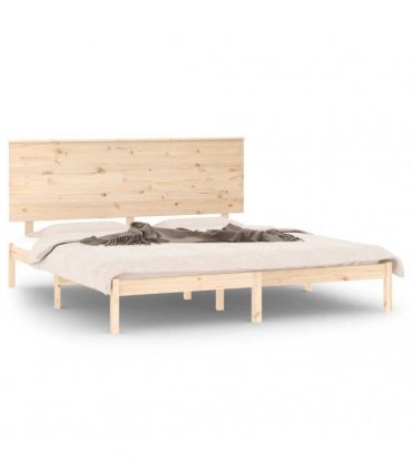 vidaXL Bed Frame without Mattress 150x200 cm Solid Wood