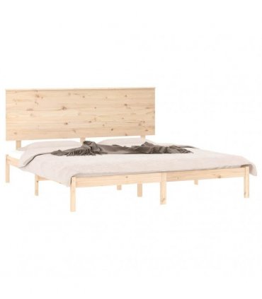 vidaXL Bed Frame without Mattress 150x200 cm Solid Wood