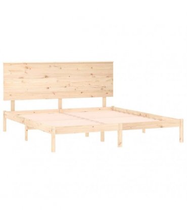 vidaXL Bed Frame without Mattress 150x200 cm Solid Wood