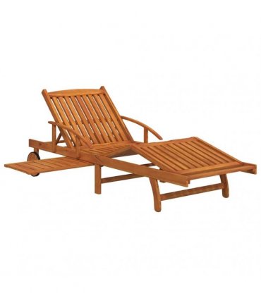 vidaXL Sun Loungers 2 pcs Solid Wood Acacia