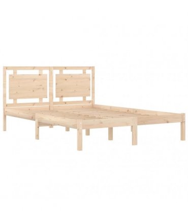vidaXL Bed Frame without Mattress 150x200 cm Solid Wood