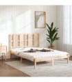 vidaXL Bed Frame without Mattress 135x190 cm Solid Wood