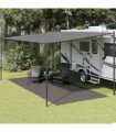 vidaXL Tent Carpet 250x550 cm Anthracite