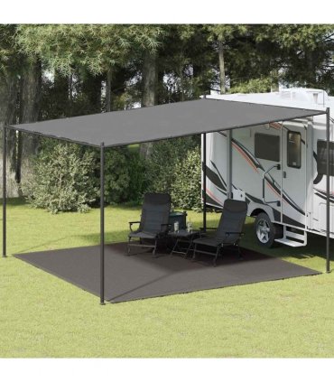 vidaXL Tent Carpet 400x400 cm Anthracite