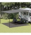 vidaXL Tent Carpet 400x400 cm Anthracite