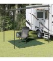 vidaXL Tent Carpet 200x200 cm Dark Green