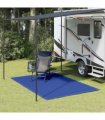 vidaXL Tent Carpet 200x300 cm Blue HDPE