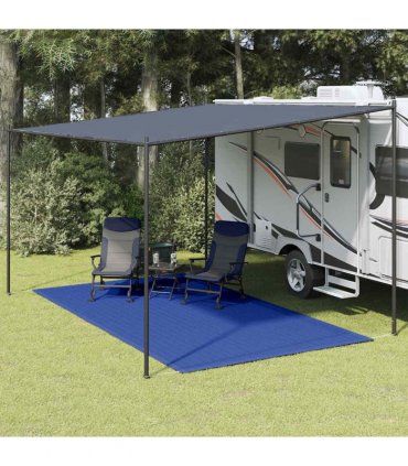 vidaXL Tent Carpet 250x450 cm Blue