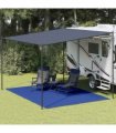 vidaXL Tent Carpet 300x400 cm Blue HDPE