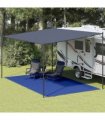 vidaXL Tent Carpet 300x600 cm Blue HDPE