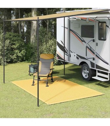 vidaXL Tent Carpet 250x300 cm Beige
