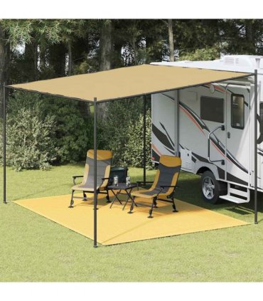 vidaXL Tent Carpet 300x400 cm Beige