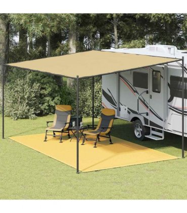 vidaXL Tent Carpet 300x500 cm Beige